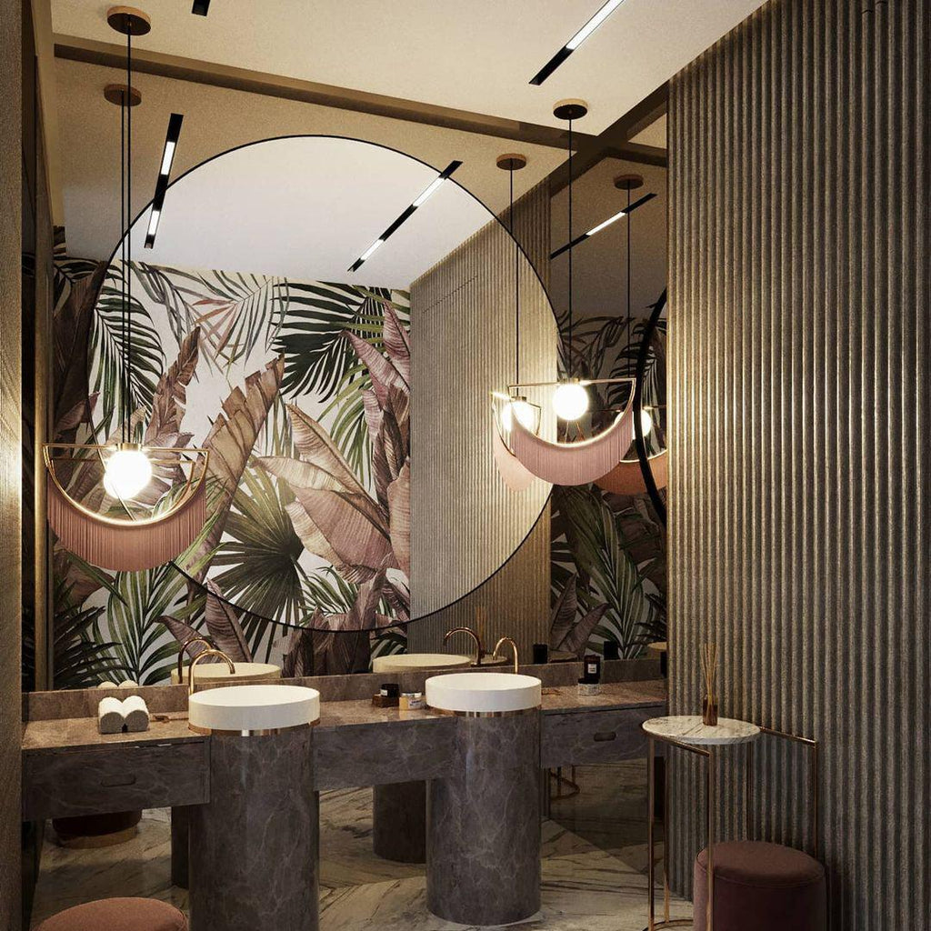 Globe Pendant Light Dining Room — Pendant Light | Maison Monashee — view 27