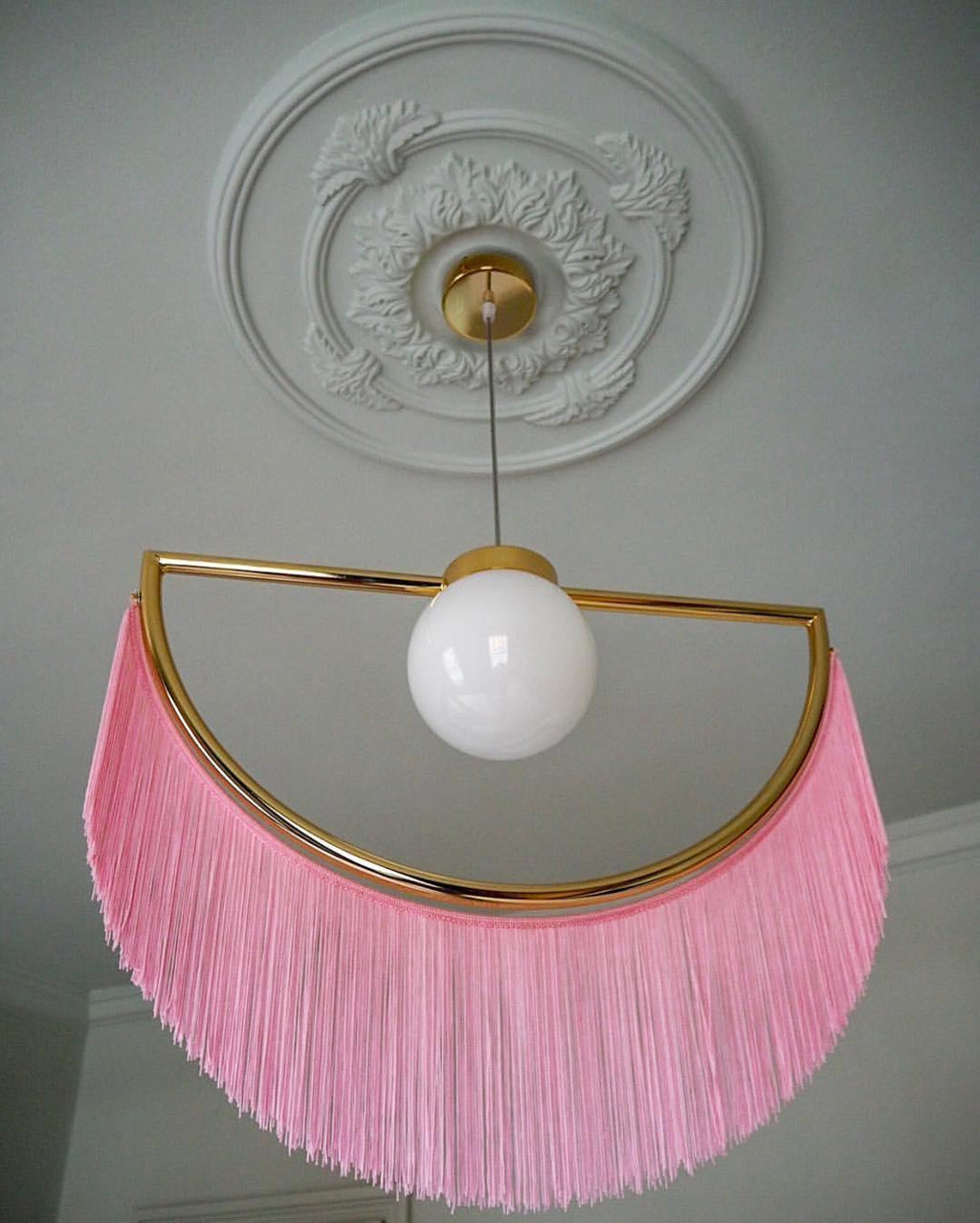 Globe Pendant Light Dining Room — Pendant Light | Maison Monashee — view 33