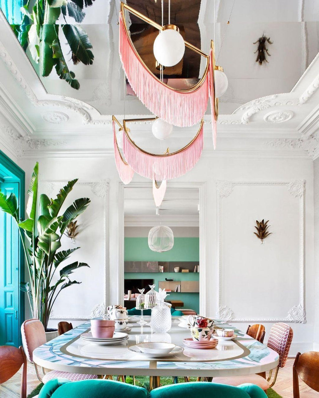 Globe Pendant Light Dining Room — Pendant Light | Maison Monashee — view 42