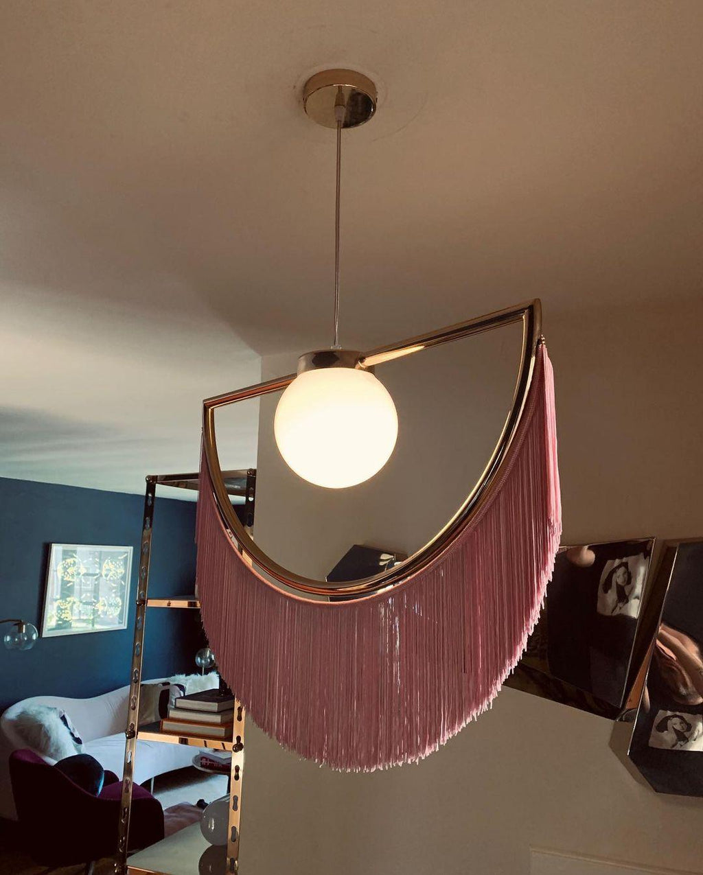 Globe Pendant Light Dining Room — Pendant Light | Maison Monashee — view 51