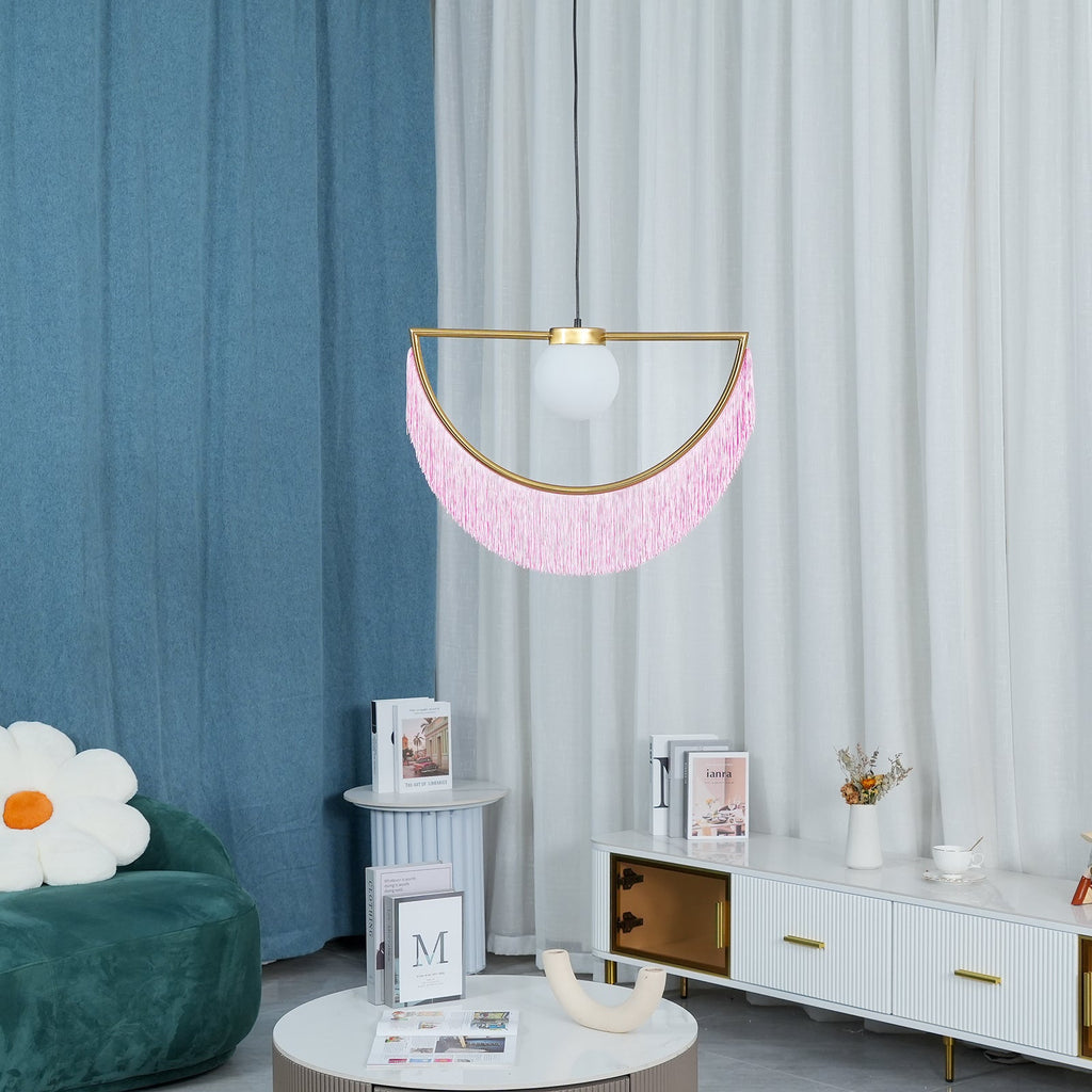 Globe Pendant Light Dining Room — Pendant Light | Maison Monashee — view 14