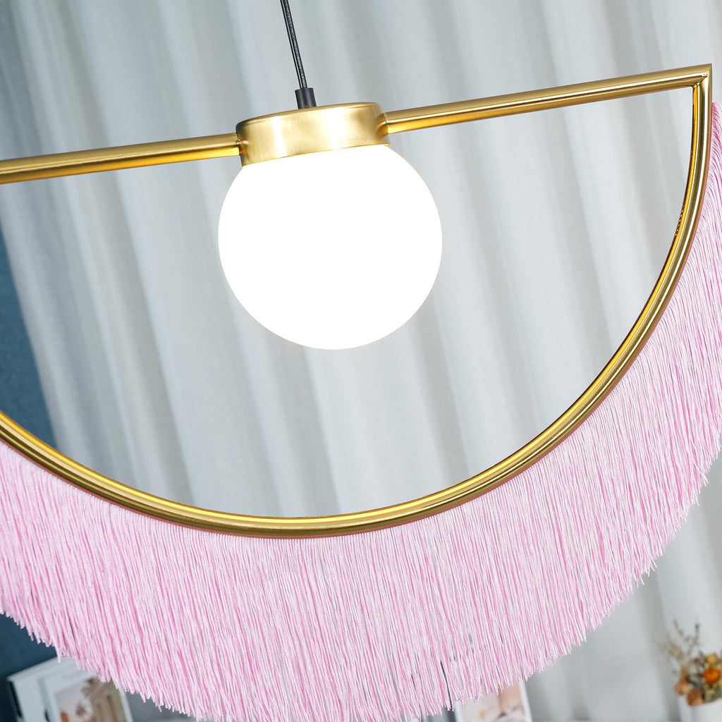 Globe Pendant Light Dining Room — Pendant Light | Maison Monashee — view 13