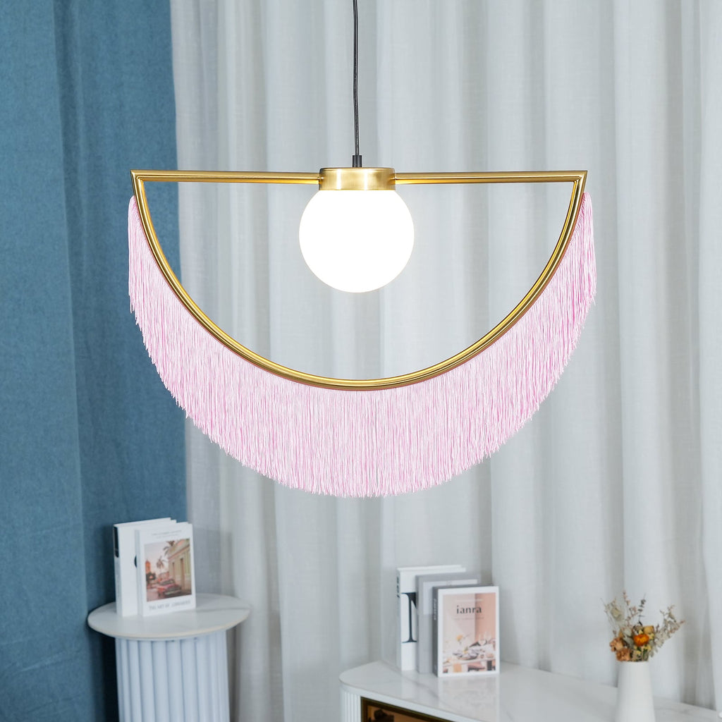 Globe Pendant Light Dining Room — Pendant Light | Maison Monashee — view 15