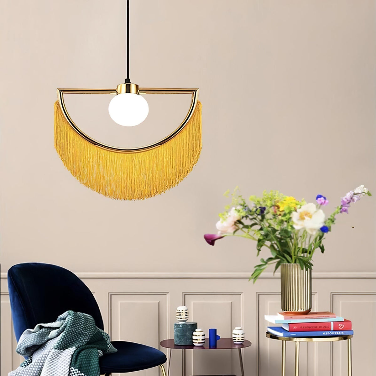 Globe Pendant Light Dining Room — Pendant Light | Maison Monashee — view 5
