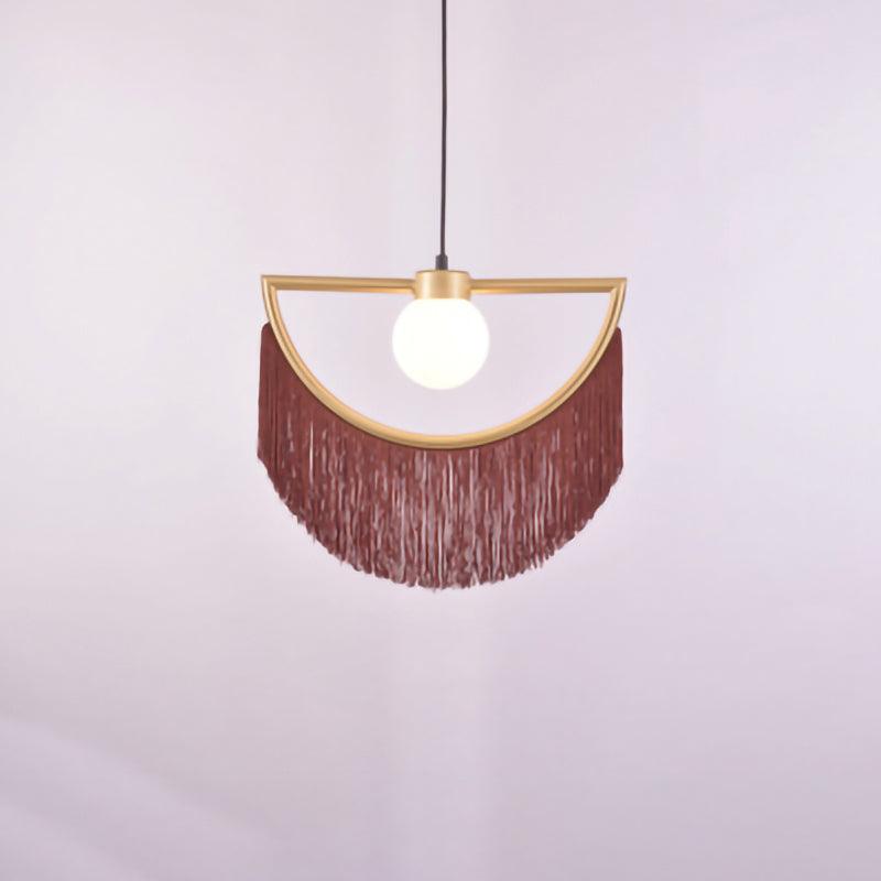 Globe Pendant Light Dining Room — Pendant Light | Maison Monashee — view 73