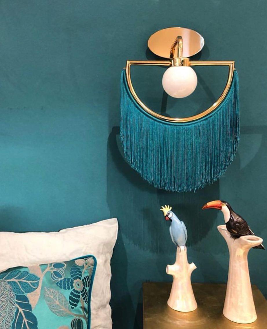 Wall Light Fabric — Wall Sconce | Maison Monashee — view 12