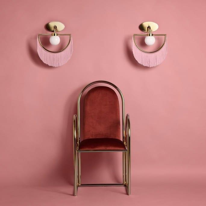 Wall Light Fabric — Wall Sconce | Maison Monashee — view 2