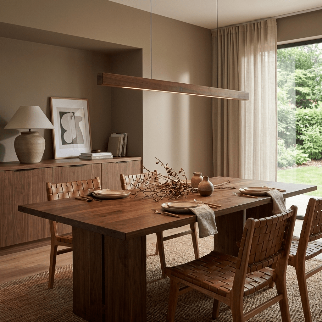 Linear LED Pendant Light Fixture — Pendant Light | Maison Monashee — view 5