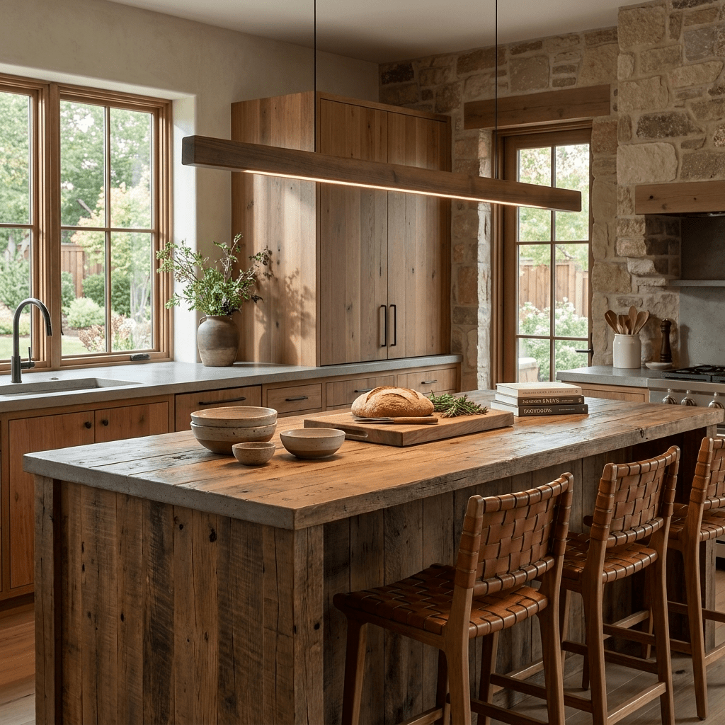 Linear LED Pendant Light Fixture — Pendant Light | Maison Monashee — view 2