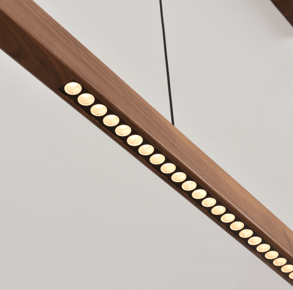 Linear LED Pendant Light Fixture — Pendant Light | Maison Monashee — view 8