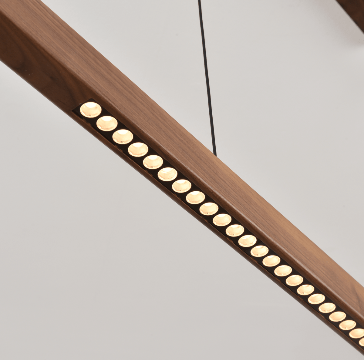Linear LED Pendant Light Fixture — Pendant Light | Maison Monashee — view 8