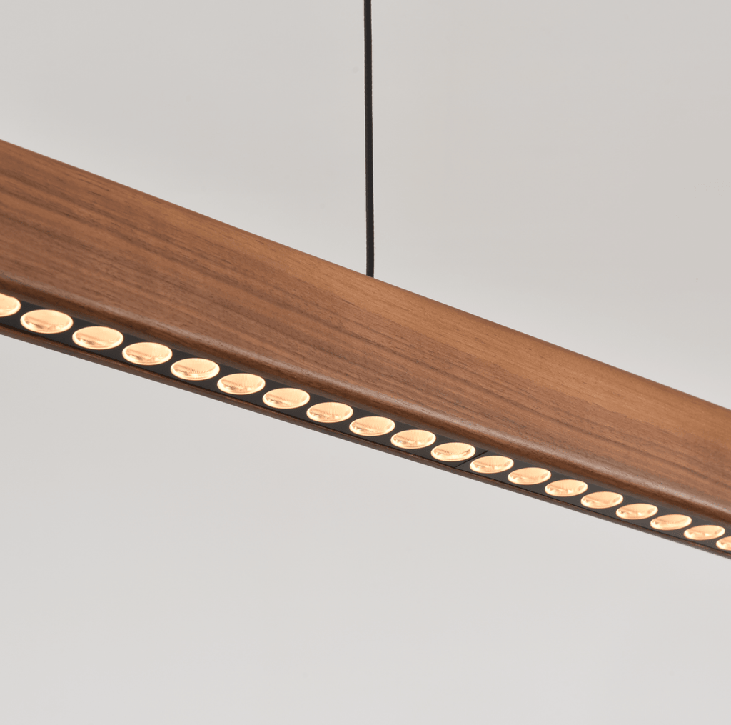 Linear LED Pendant Light Fixture — Pendant Light | Maison Monashee — view 9