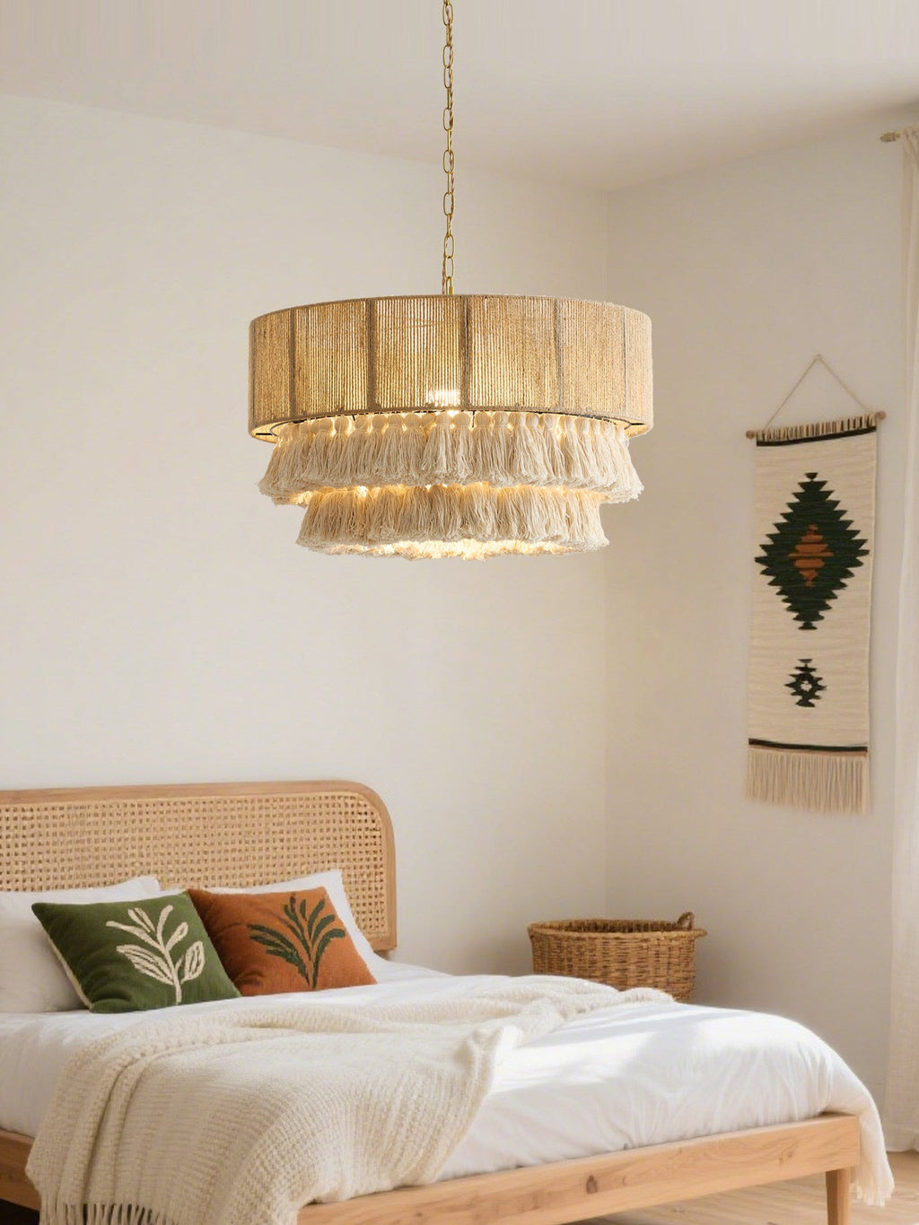 Jute Rope Pendant Light — Pendant Light | Maison Monashee — view 6