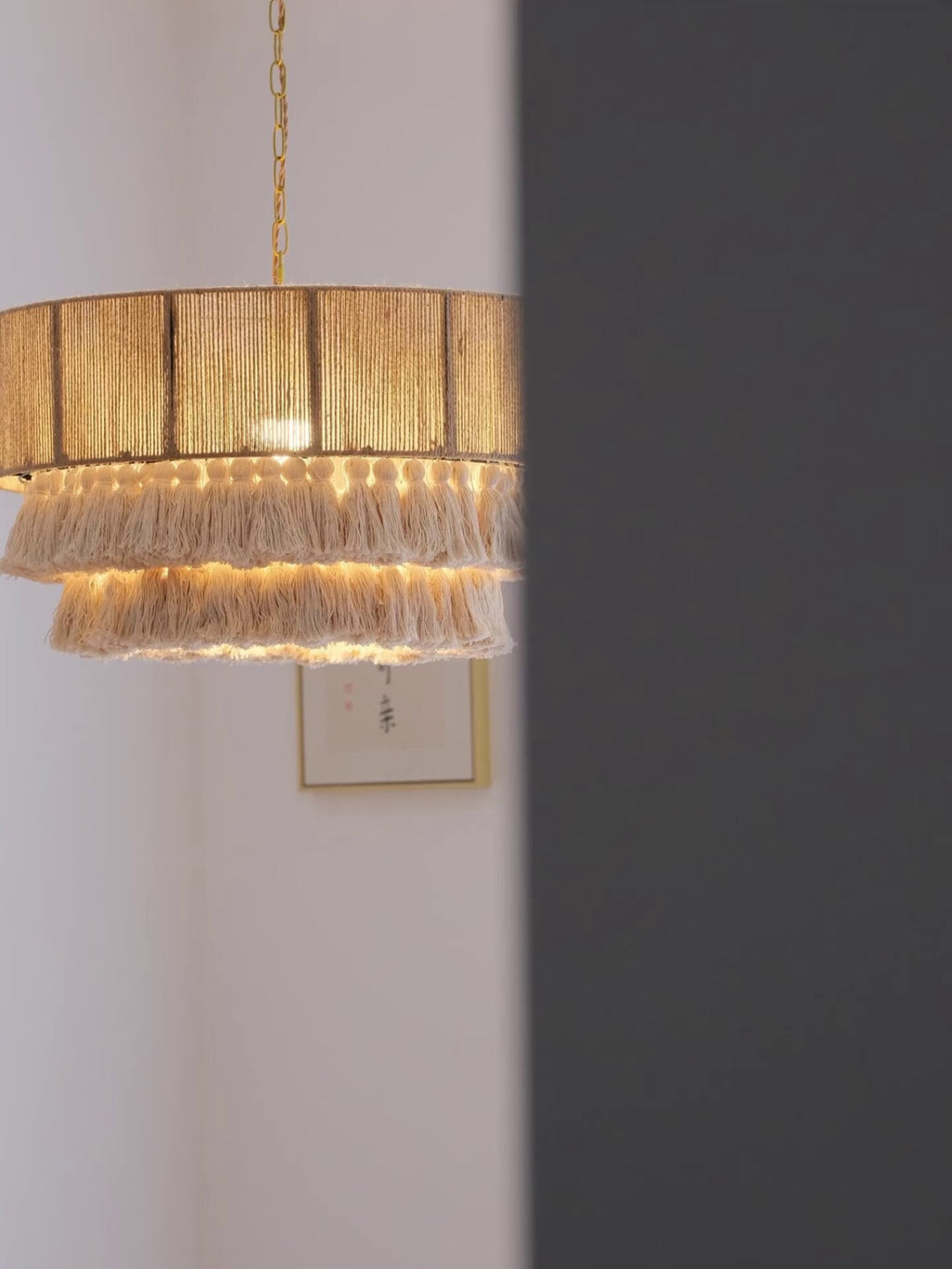 Jute Rope Pendant Light — Pendant Light | Maison Monashee — view 11