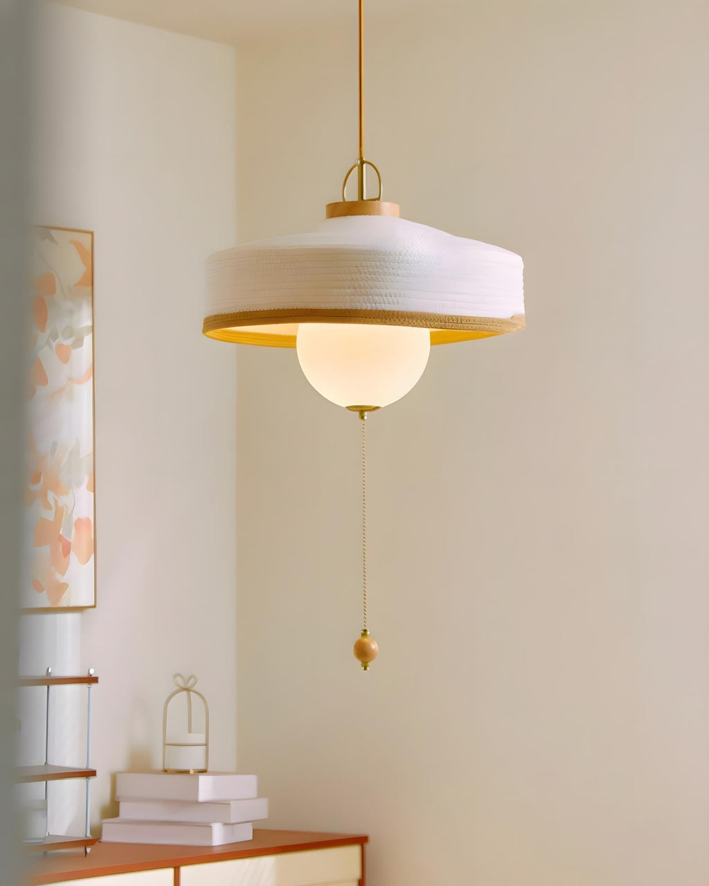 Mid-Century Modern Globe Pendant Light — Pendant Light | Maison Monashee — view 17