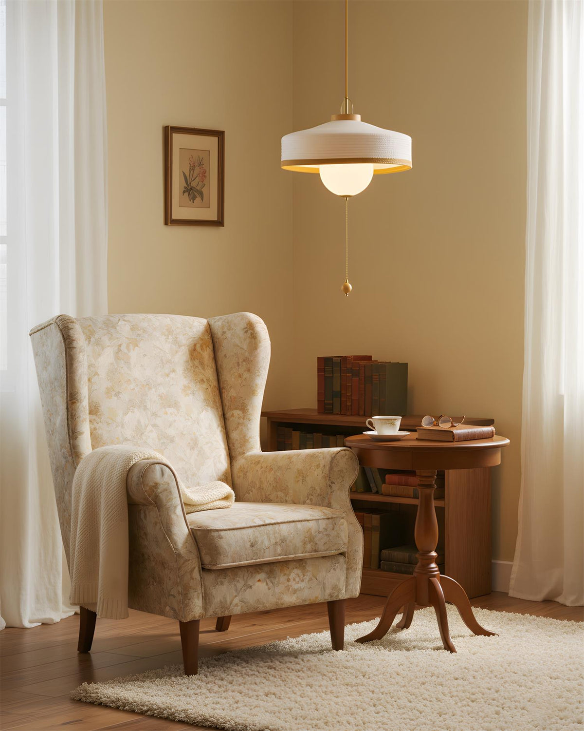 Mid-Century Modern Globe Pendant Light — Pendant Light | Maison Monashee — view 14
