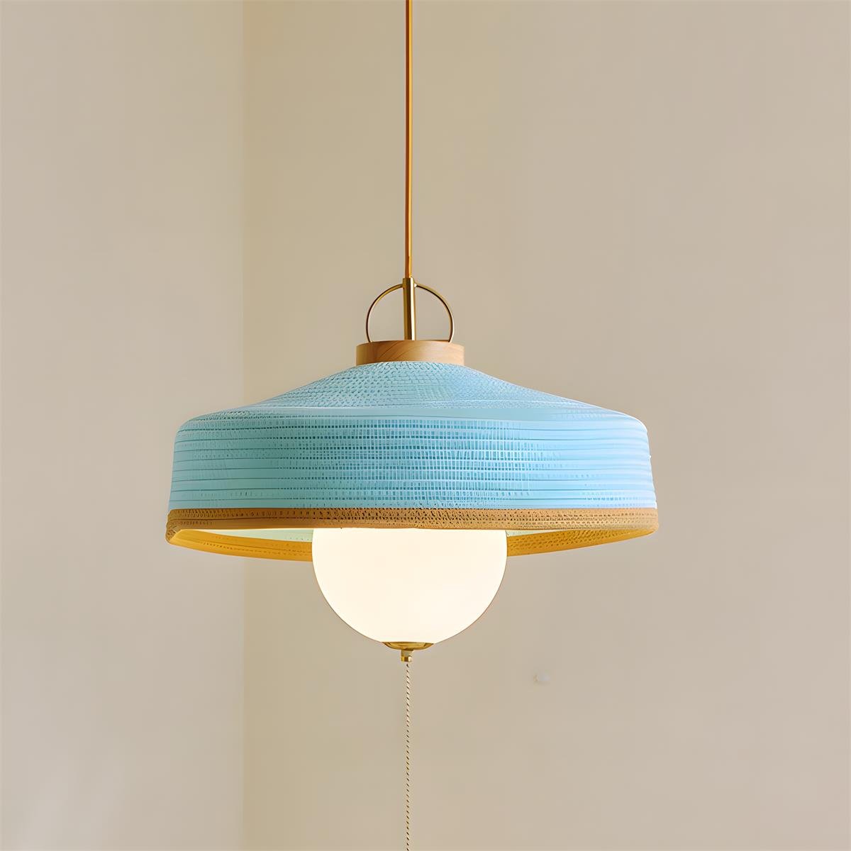 Mid-Century Modern Globe Pendant Light — Pendant Light | Maison Monashee — view 7