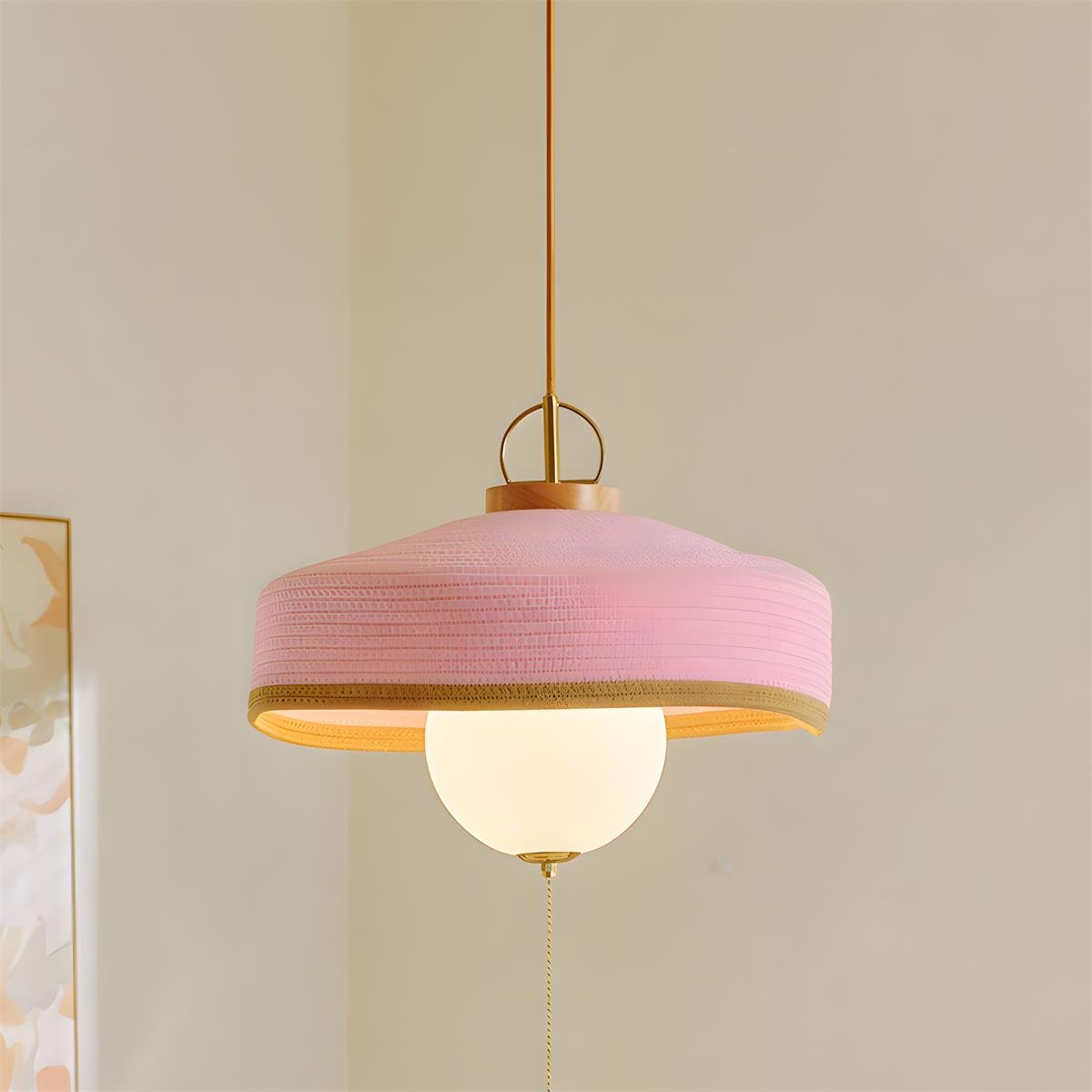 Mid-Century Modern Globe Pendant Light — Pendant Light | Maison Monashee — view 8