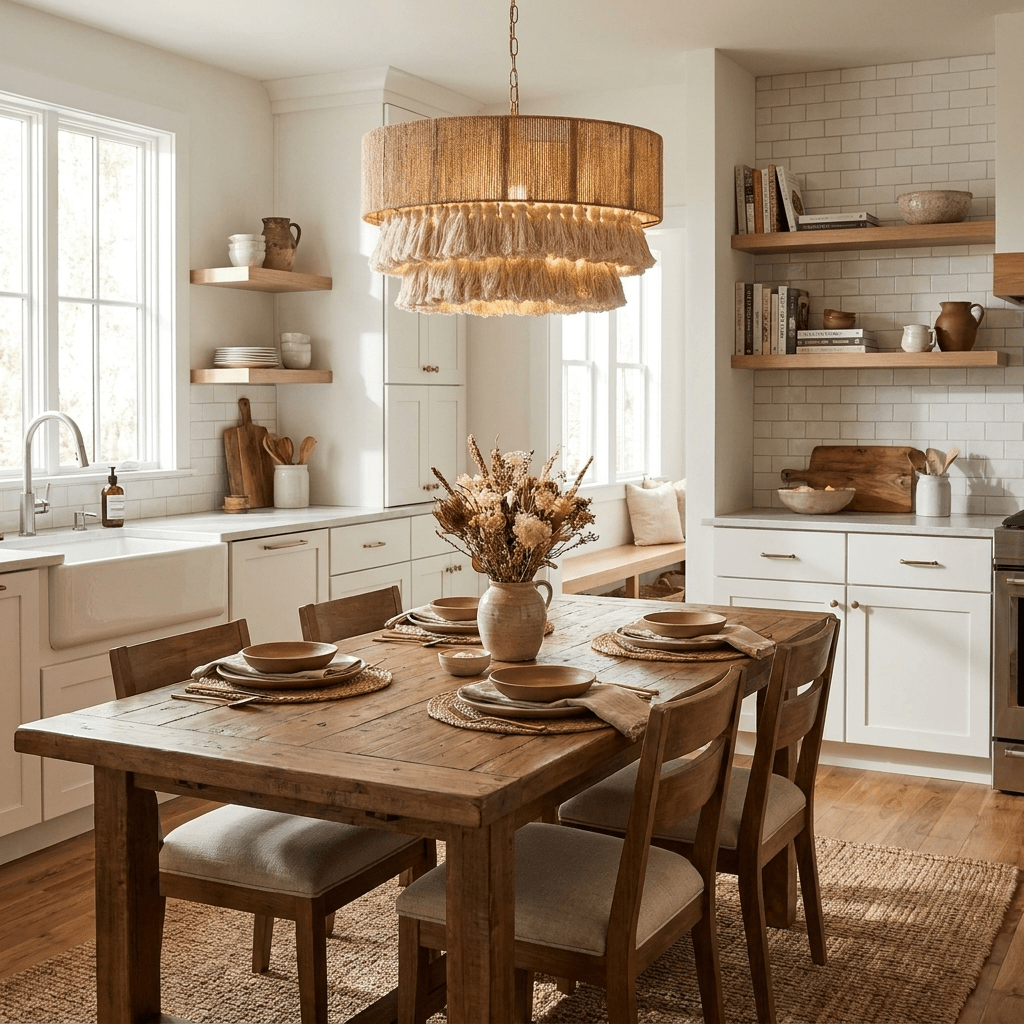 Jute Rope Pendant Light — Pendant Light | Maison Monashee — view 2