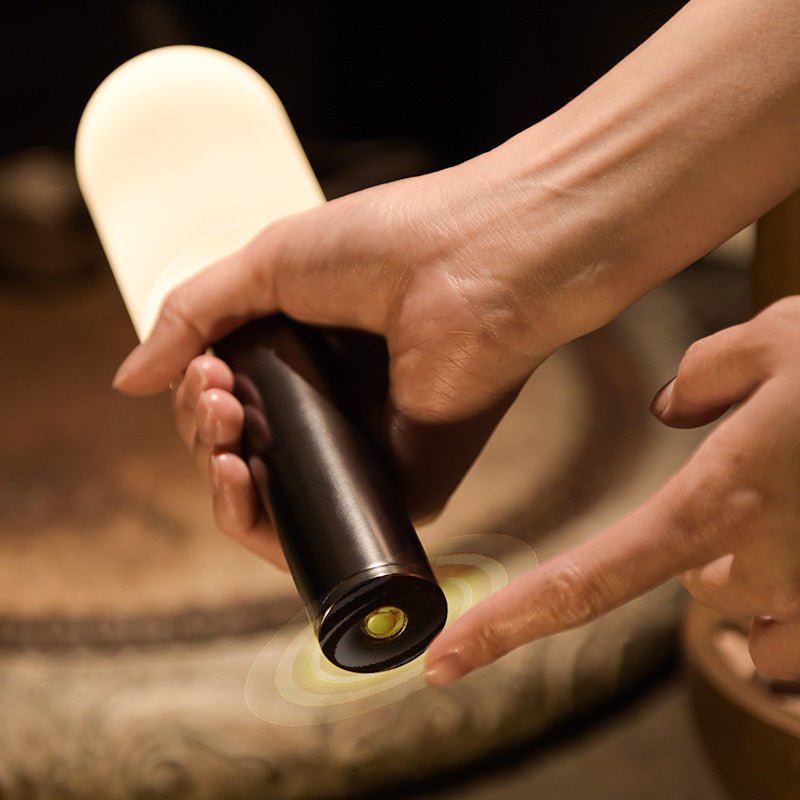 Wood Column Table Lamp — Table Lamp | Maison Monashee — view 18