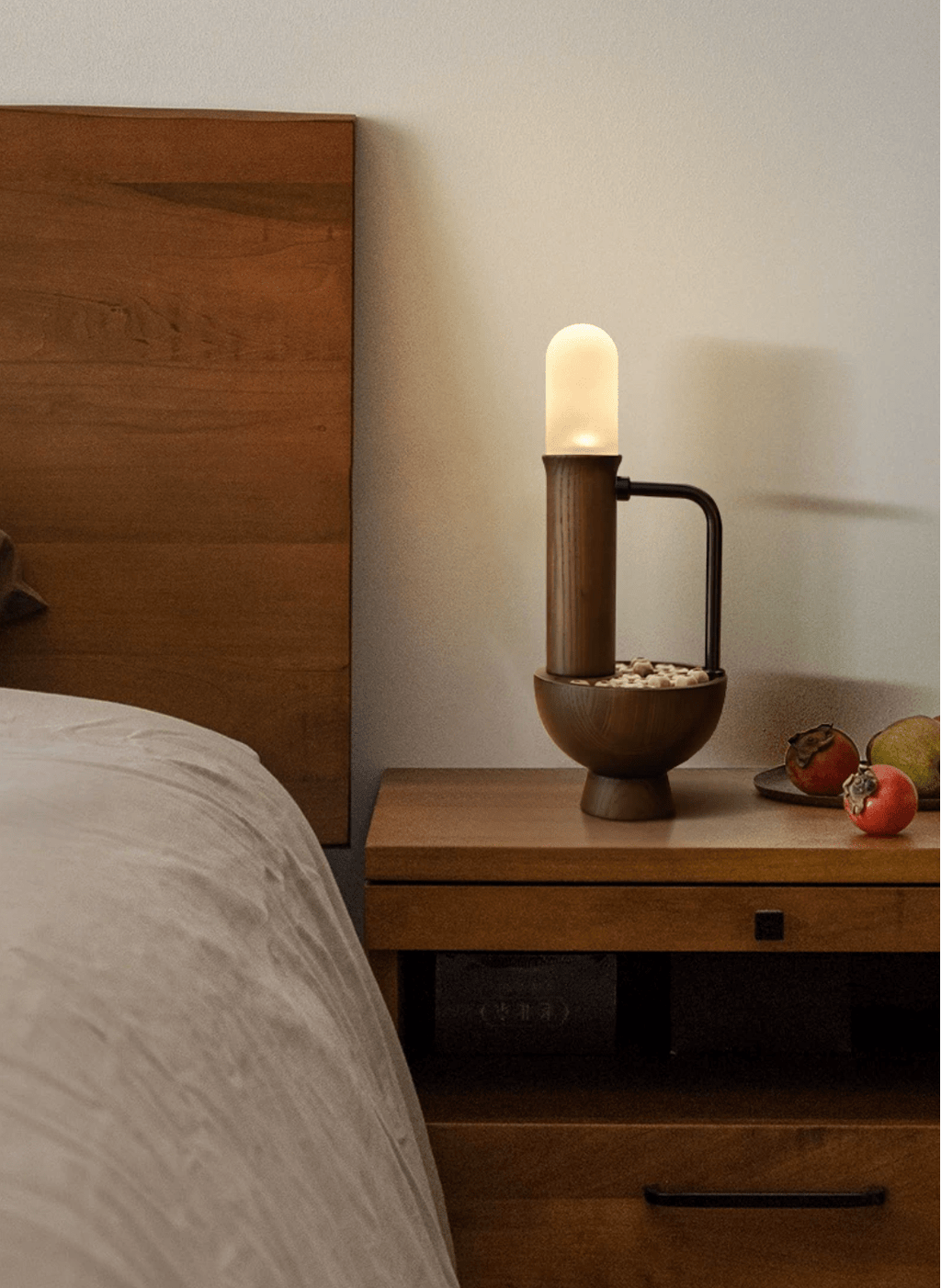 Wood Column Table Lamp — Table Lamp | Maison Monashee — view 19