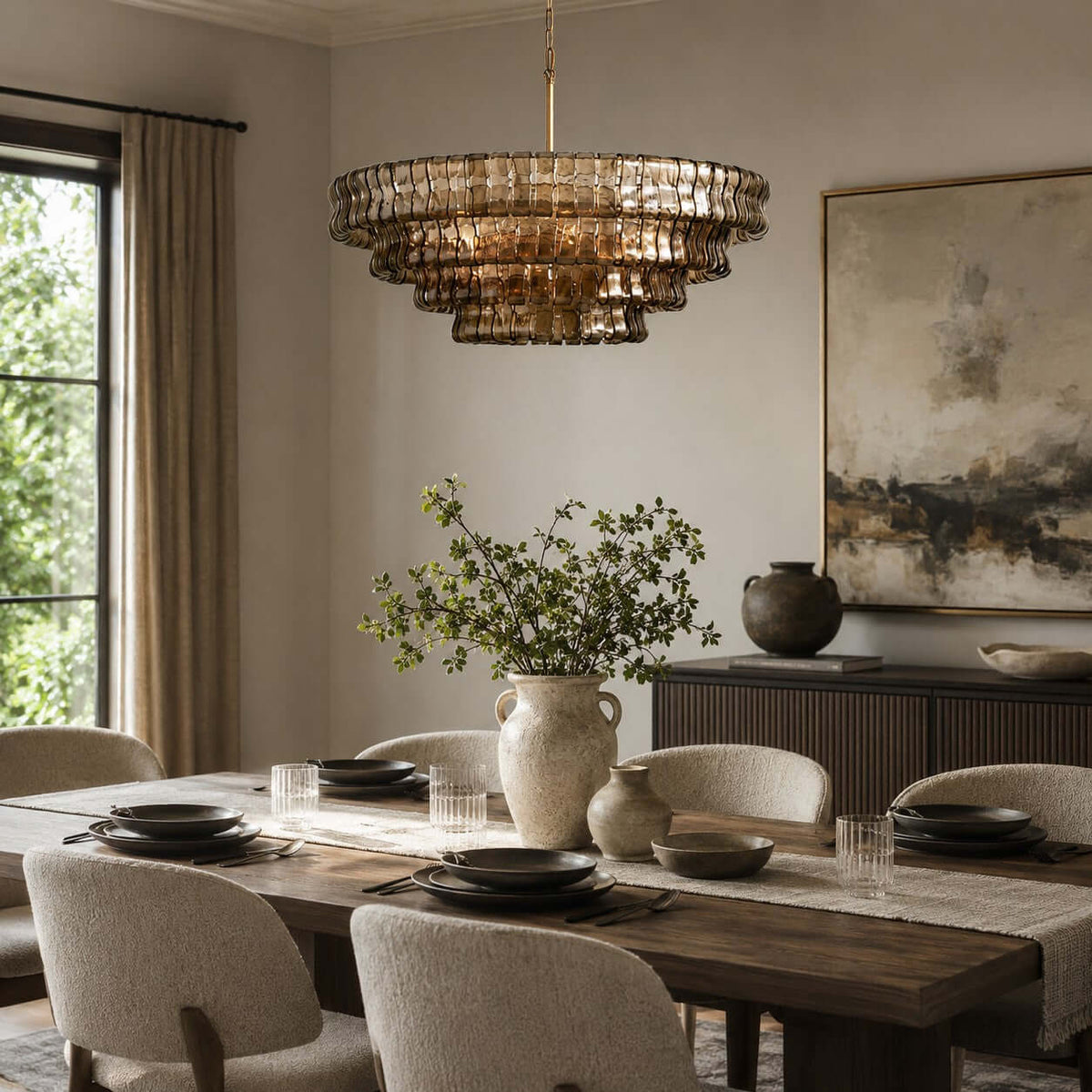 Round Dining Chandelier — Chandelier | Maison Monashee — view 71