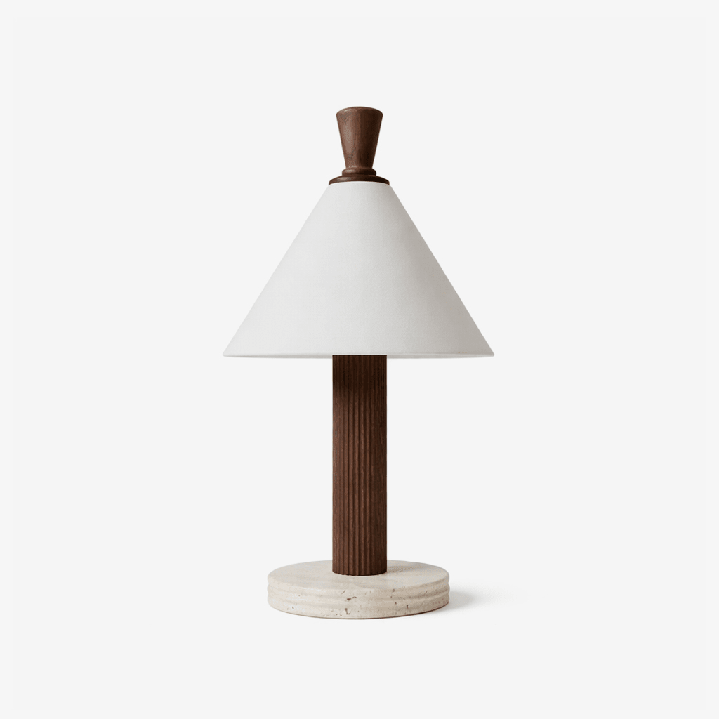 Faux Wood Table Lamp — Table Lamp | Maison Monashee