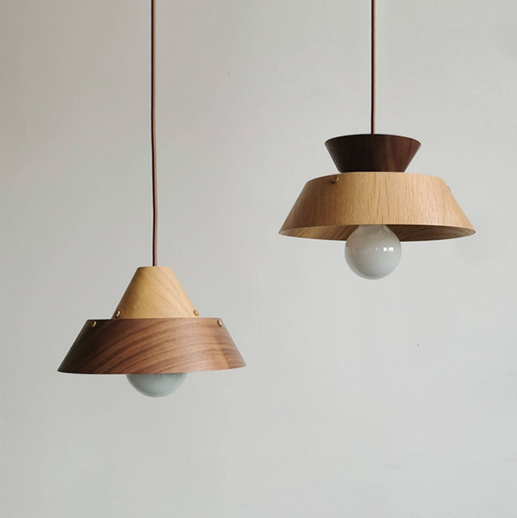 Wood Pendant Light — Pendant Light | Maison Monashee — view 22
