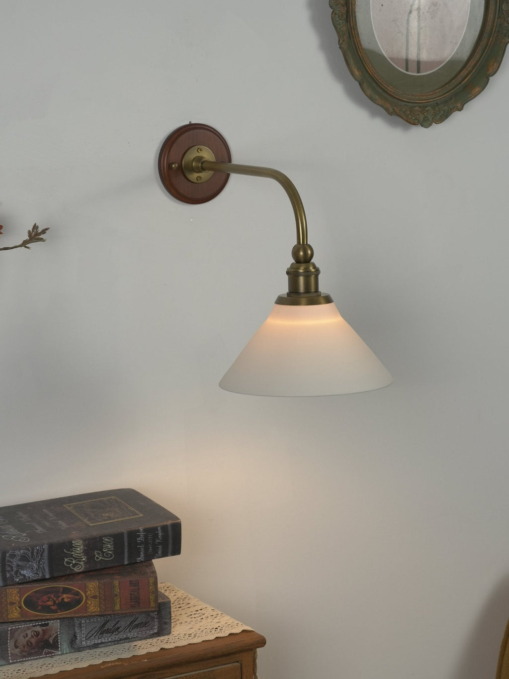 Curved Arm Sconce — Wall Sconce | Maison Monashee — view 5