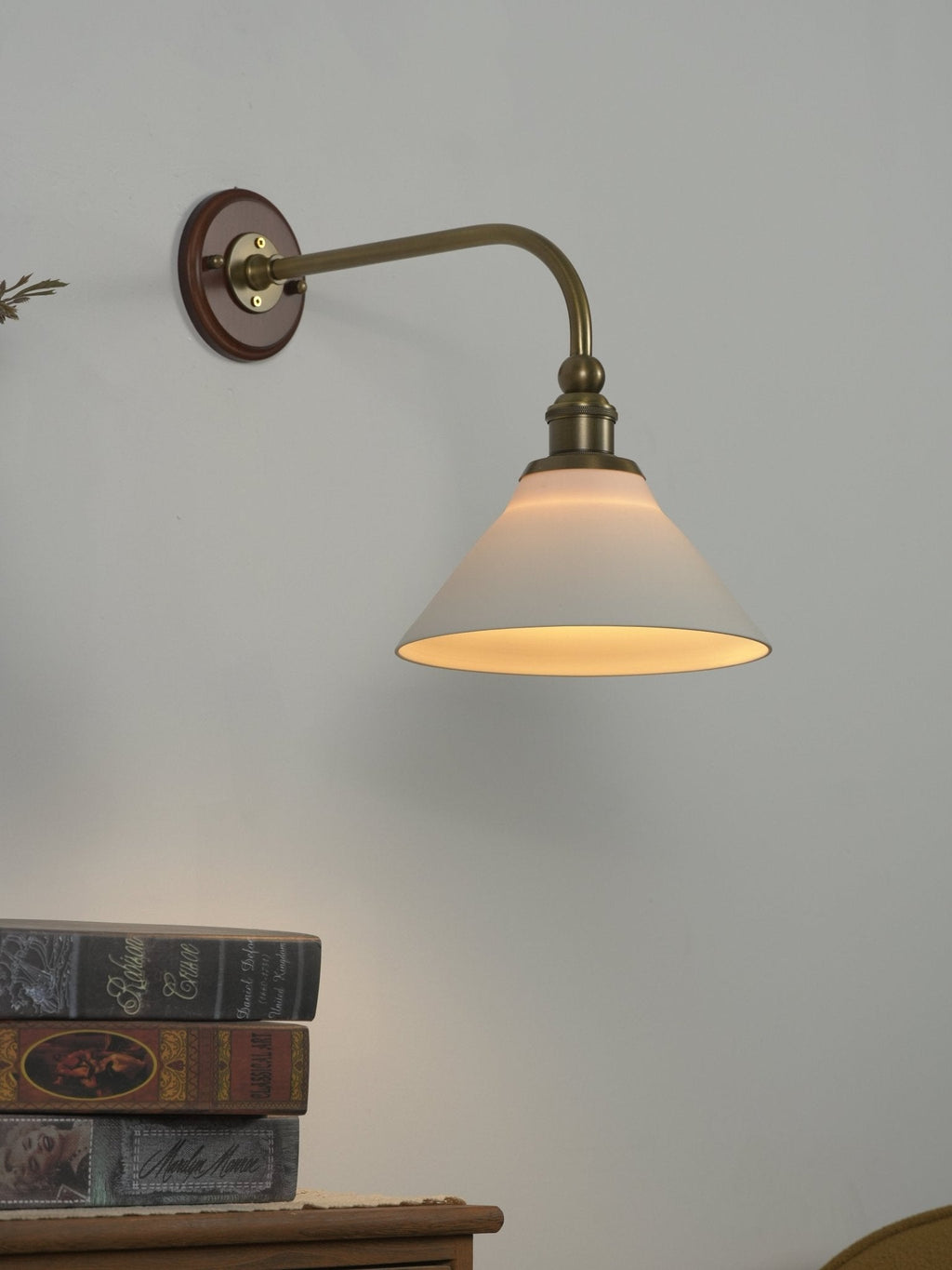 Curved Arm Sconce — Wall Sconce | Maison Monashee — view 8