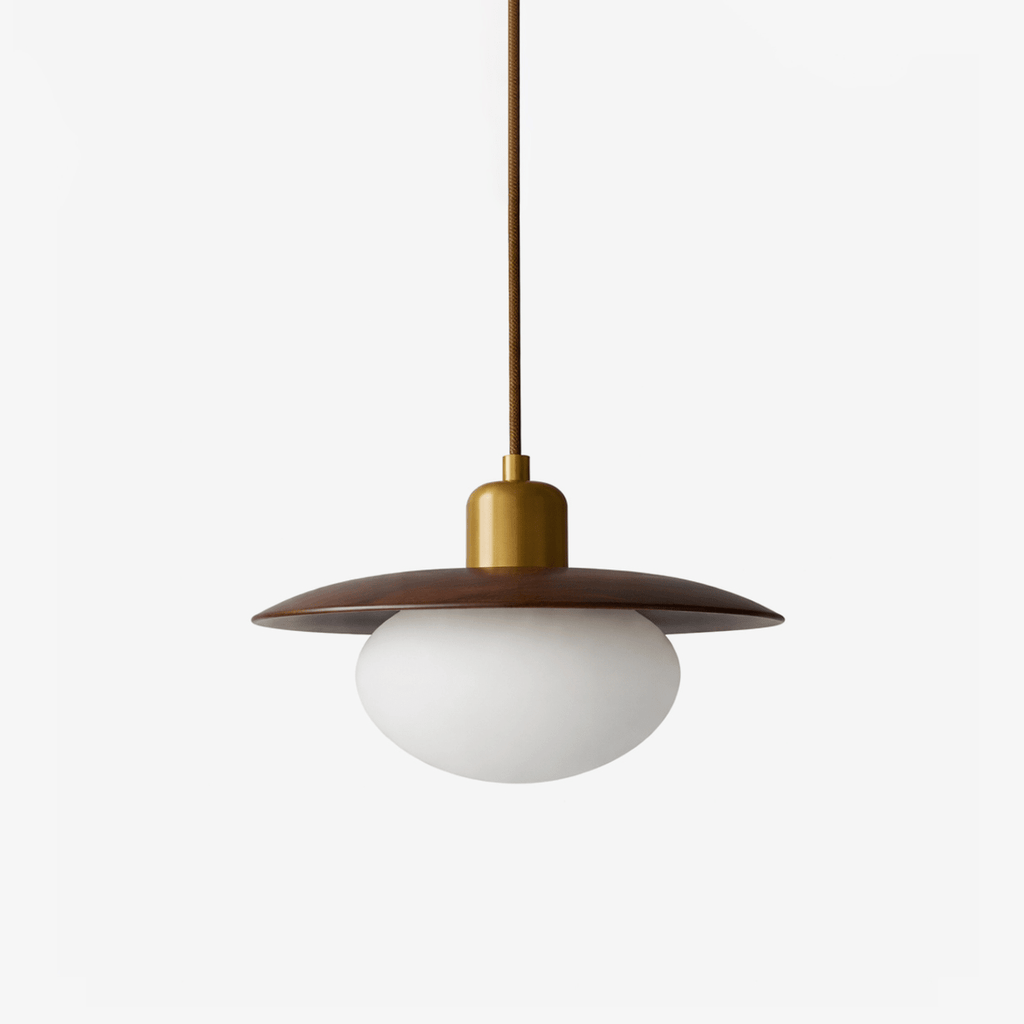 Frosted Glass Globe Pendant Light — Pendant Light | Maison Monashee