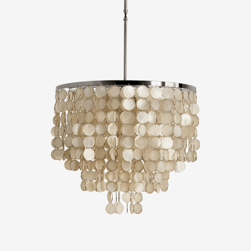 Pearl Shell Chandelier — Chandelier | Maison Monashee