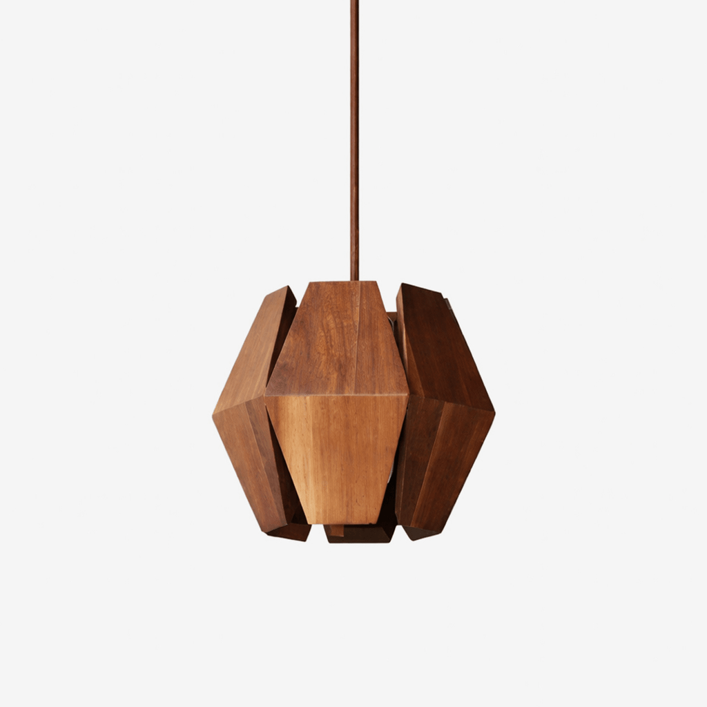 Wood Lantern Pendant Light — Pendant Light | Maison Monashee