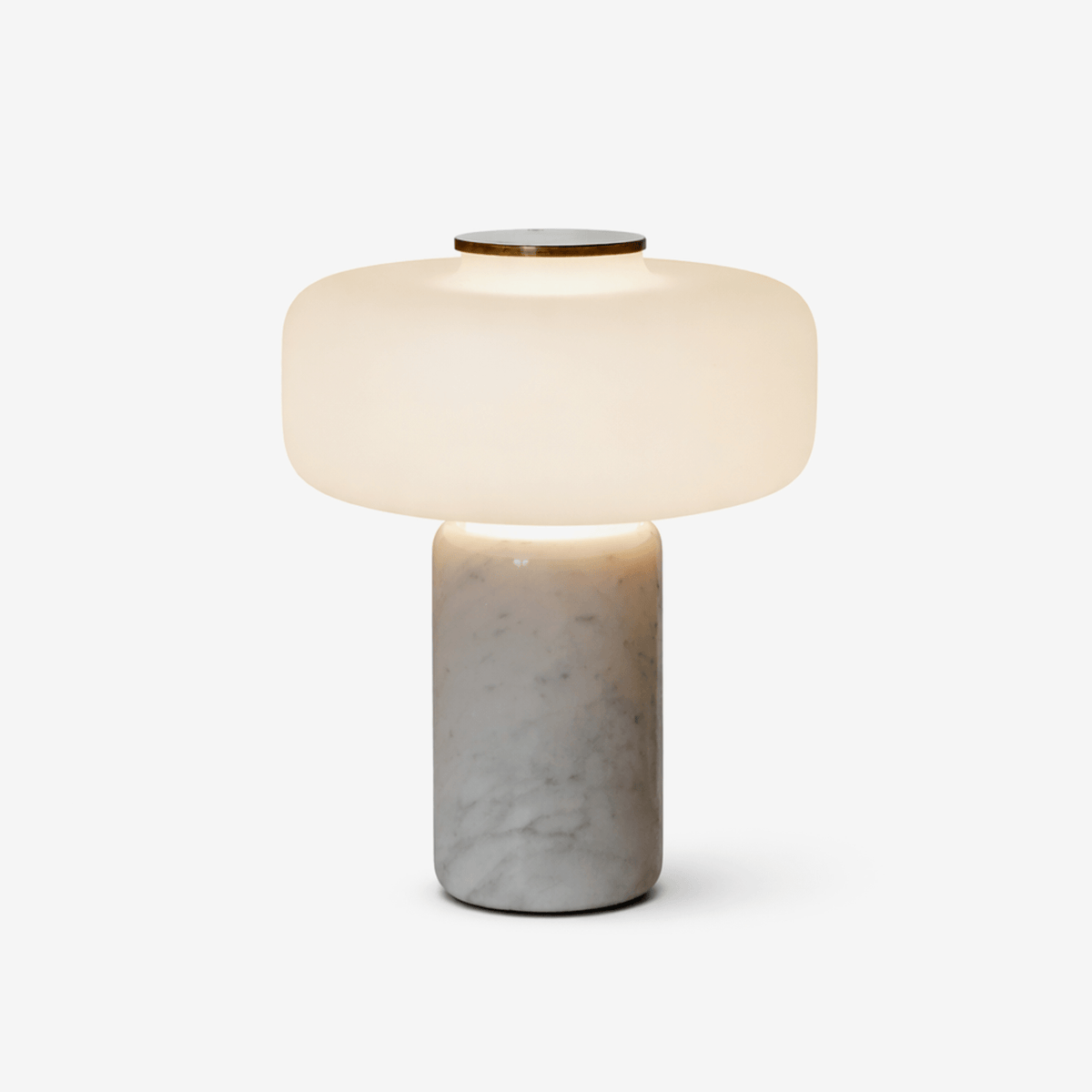 Opal Glass Table Lamp — Table Lamp | Maison Monashee