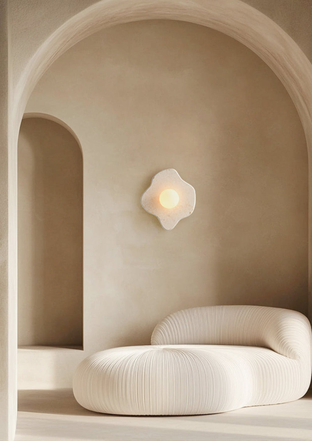 Red Marble Sconce — Wall Sconce | Maison Monashee — view 7