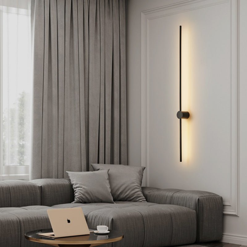 Black Wireless Wall Sconce — Wall Sconce | Maison Monashee — view 4