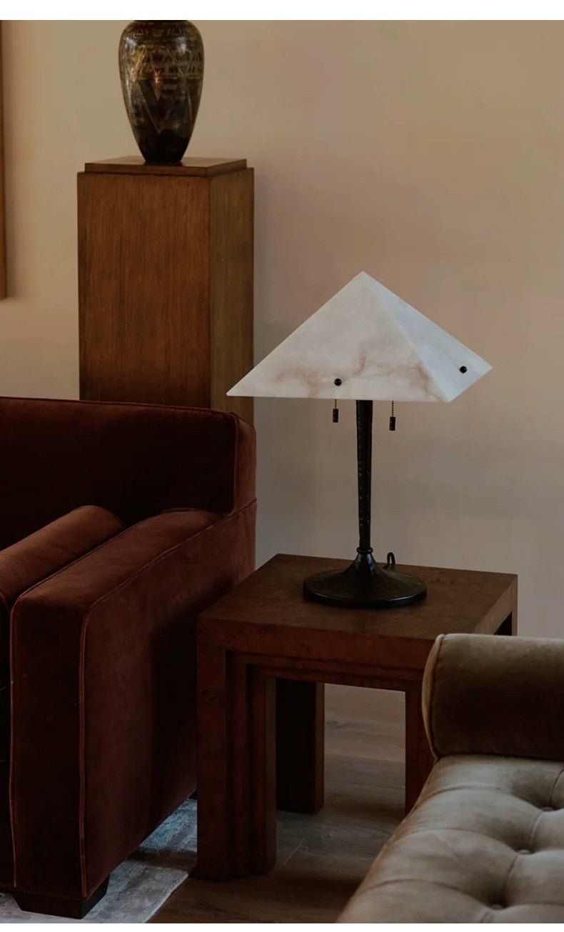 Black Textured Table Lamp — Table Lamp | Maison Monashee — view 14