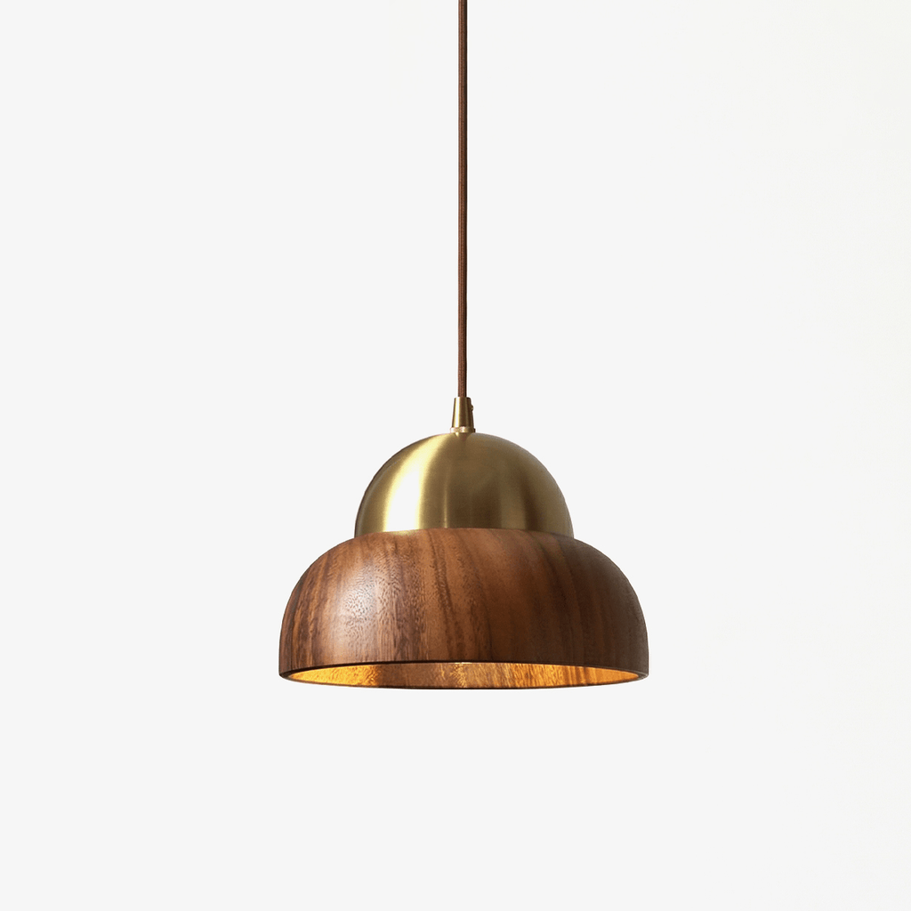 Wood Dome Pendant Light — Pendant Light | Maison Monashee
