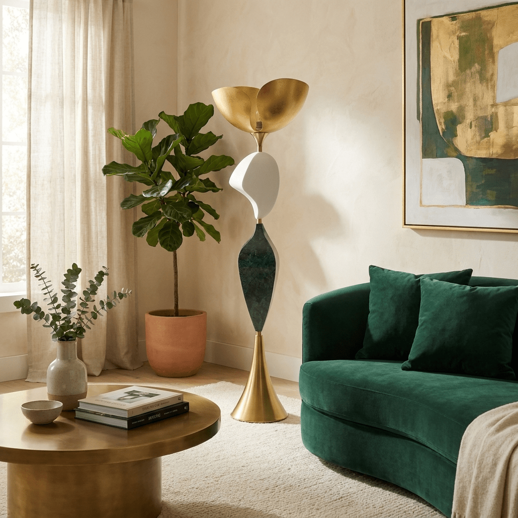 Iron Floor Lamp — Floor Lamp | Maison Monashee — view 2