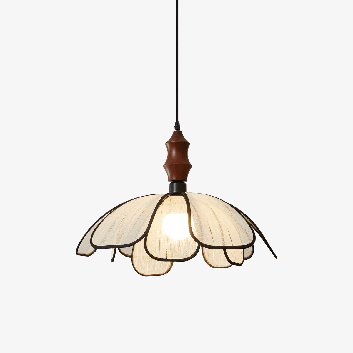 Fabric Hanging Light — Pendant Light | Maison Monashee