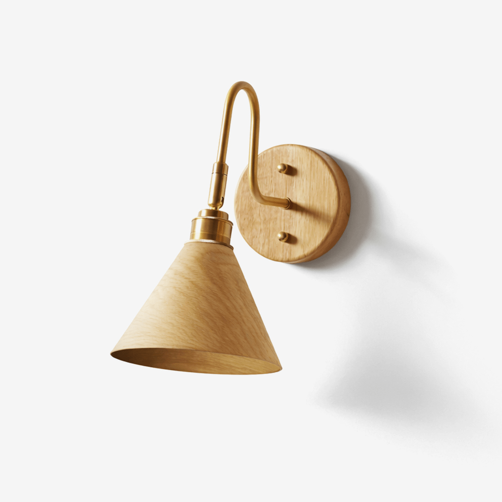 Natural Wood Wall Sconce — Wall Sconce | Maison Monashee