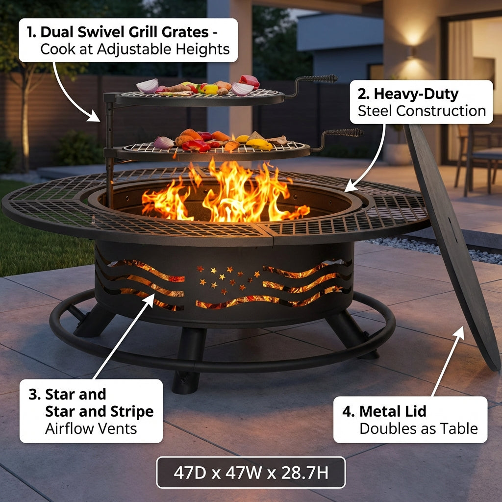 Fire Pit Grill