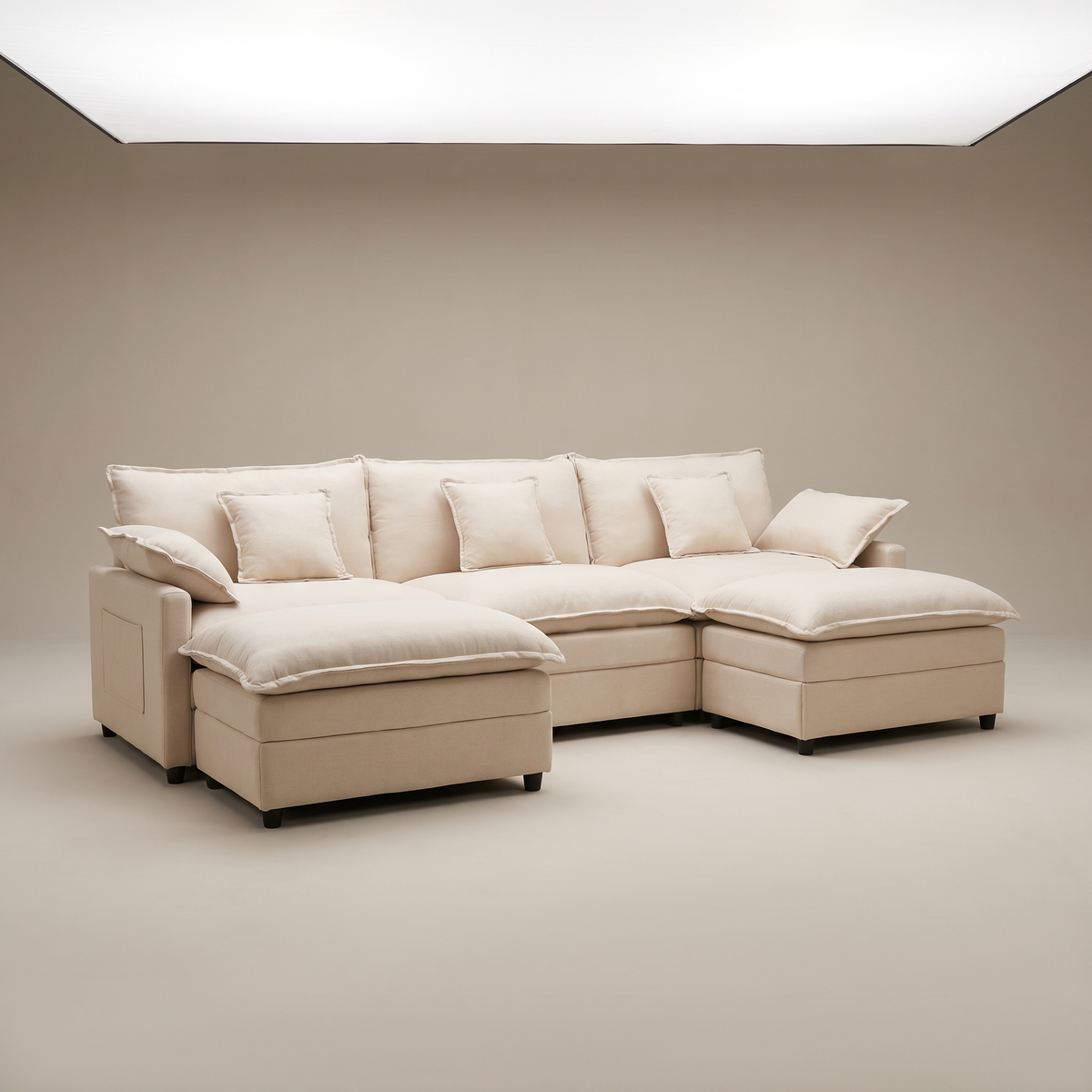 Cream Cloud Couch