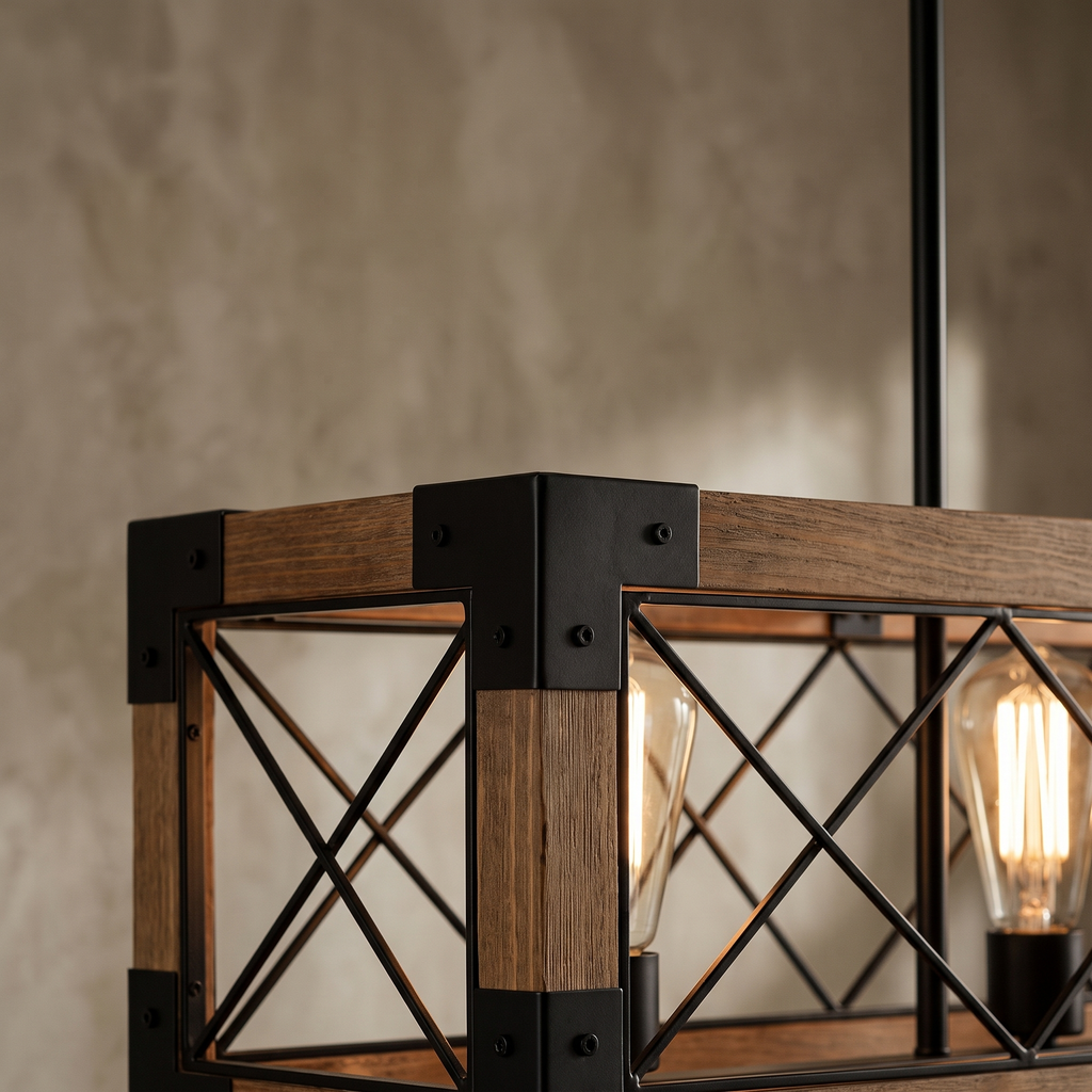 Farmhouse Dining Room Chandelier