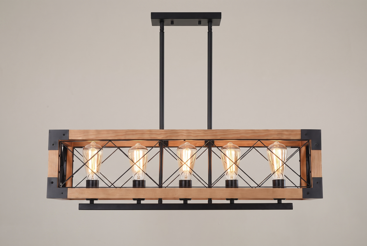 Farmhouse Dining Room Chandelier