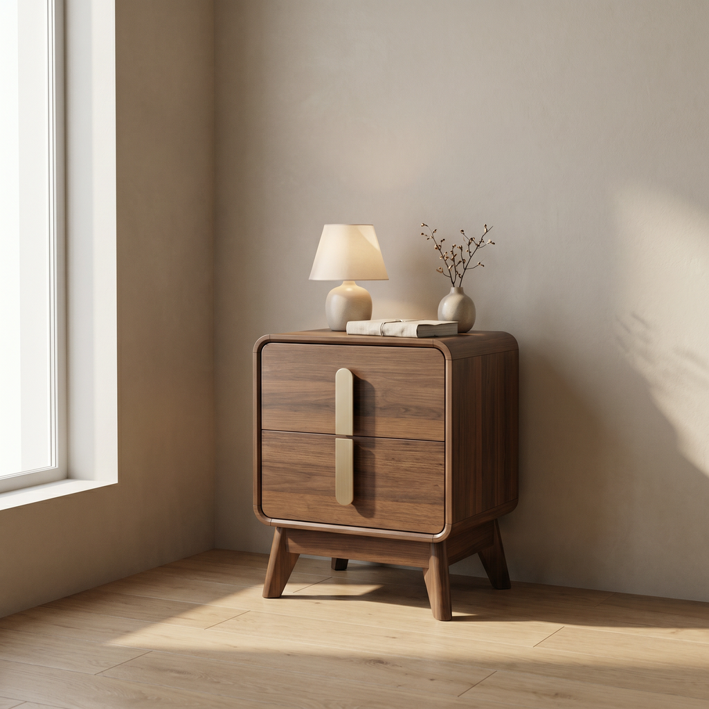 Walnut Nightstand