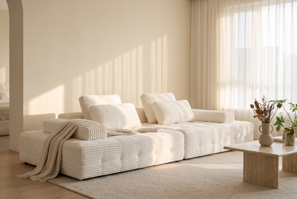 Boneless Sectional Couch