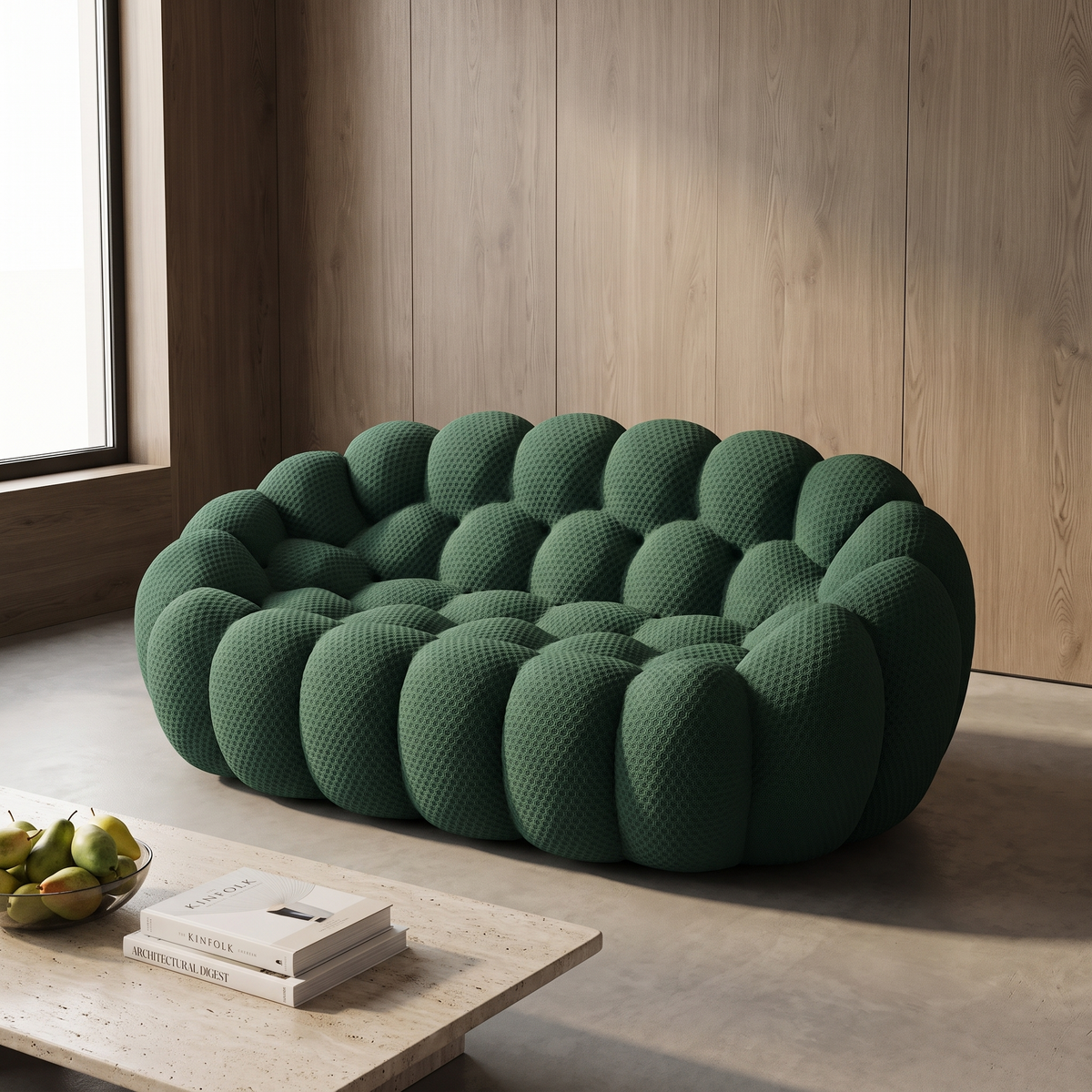 Green Bubble Couch