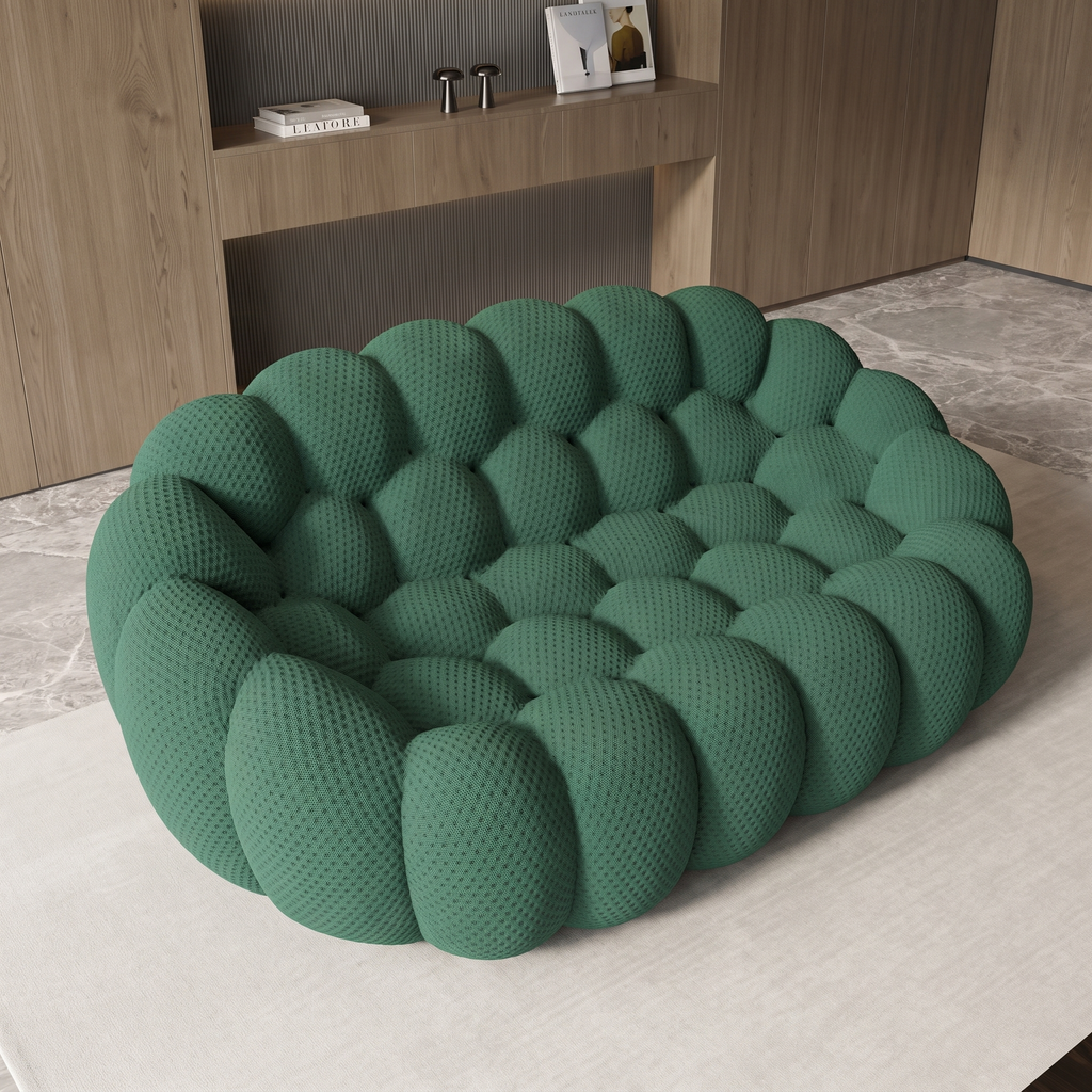Green Bubble Couch