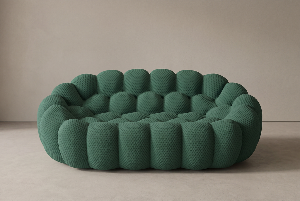 Green Bubble Couch